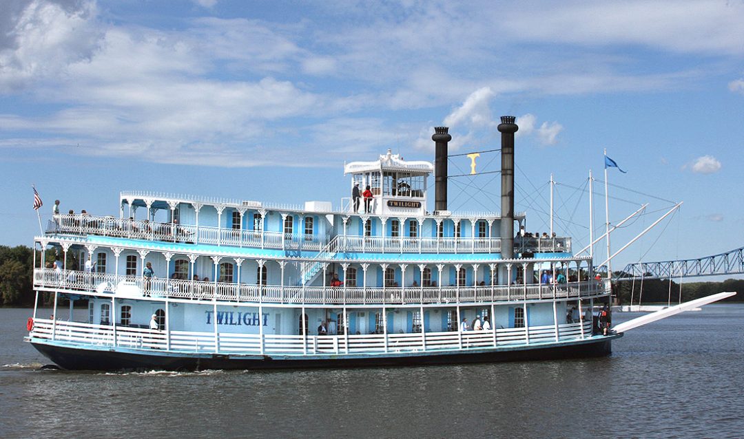Tour the Riverboat Twilight Mississippi River Cruises On The 